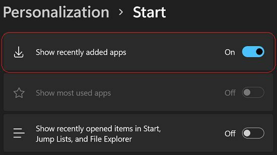 Windows-11-show-recently-added-apps