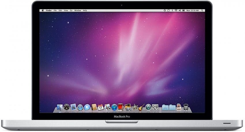 MacBook Pro pod koniec 2008 r. 15"