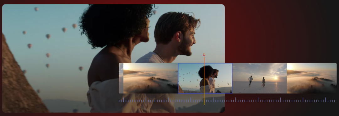 Windows 11 用の iMovie の代替手段は、HitFilm Express です (HitFilm Express の写真提供)