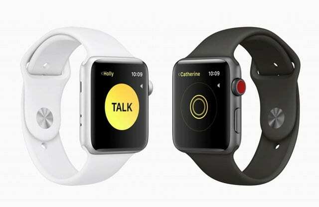 Apple Watch Walkie Talkie watchOS 5