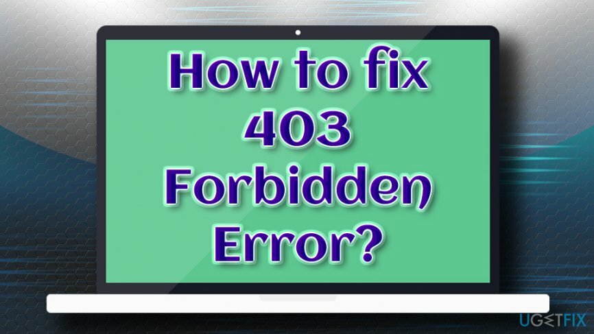 403 Oprava zakázaných chyb