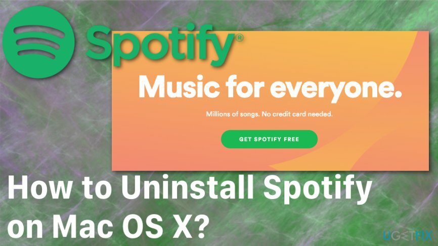 Hoe Spotify van Mac te verwijderen