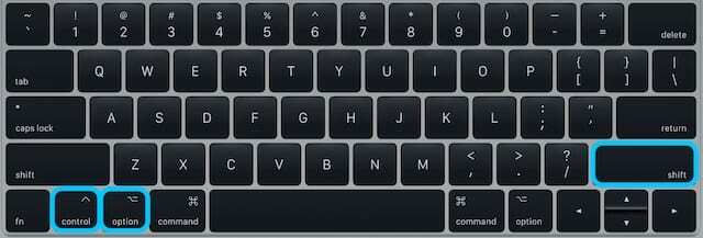 Clavier mettant en évidence les touches SMC.