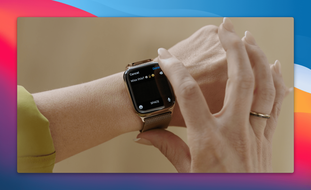 Editarea mesajelor watchOS 8