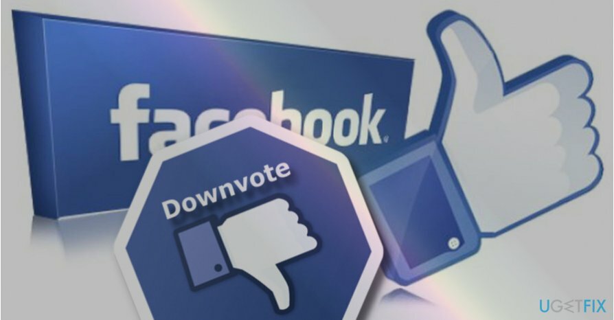 Facebook prueba el botón de voto negativo