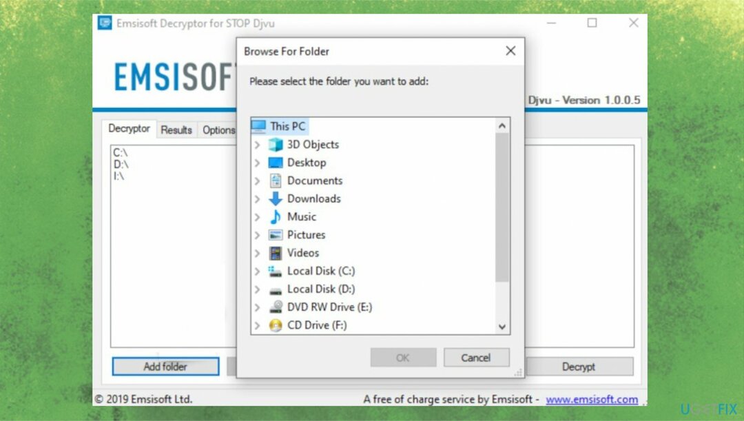 הכלי של Emsisoft