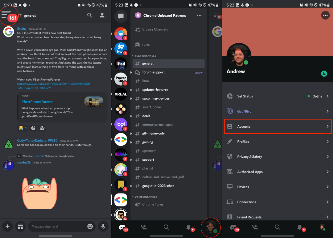 วิธีเปลี่ยนชื่อ Discord จากโทรศัพท์ของคุณ - 1