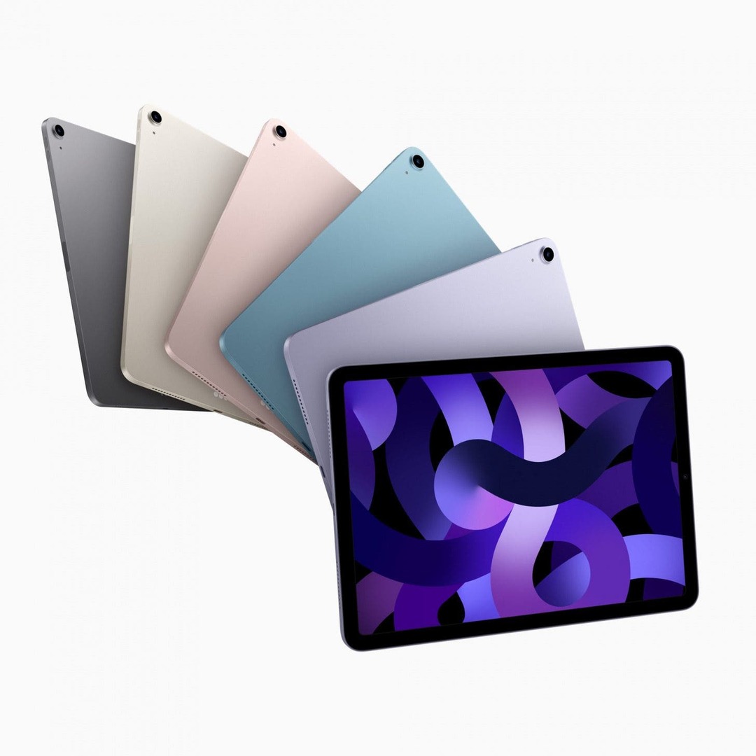 Новая цветовая линейка Apple iPad Air
