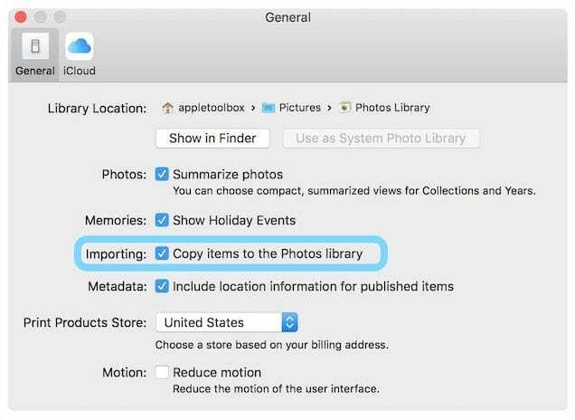 Valokuvien skannaus käyttämällä iPhotoa tai Photos-ohjelmaa Macissa