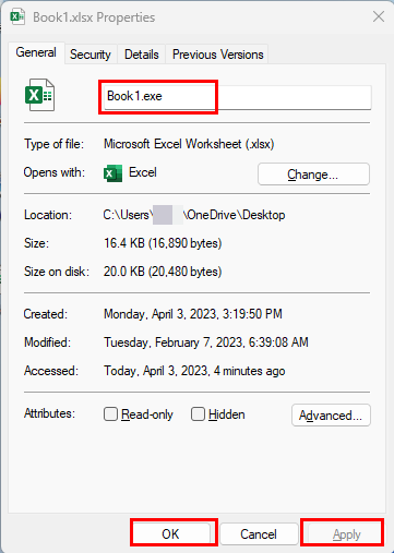 Umbenennen einer Datei unter Windows 11