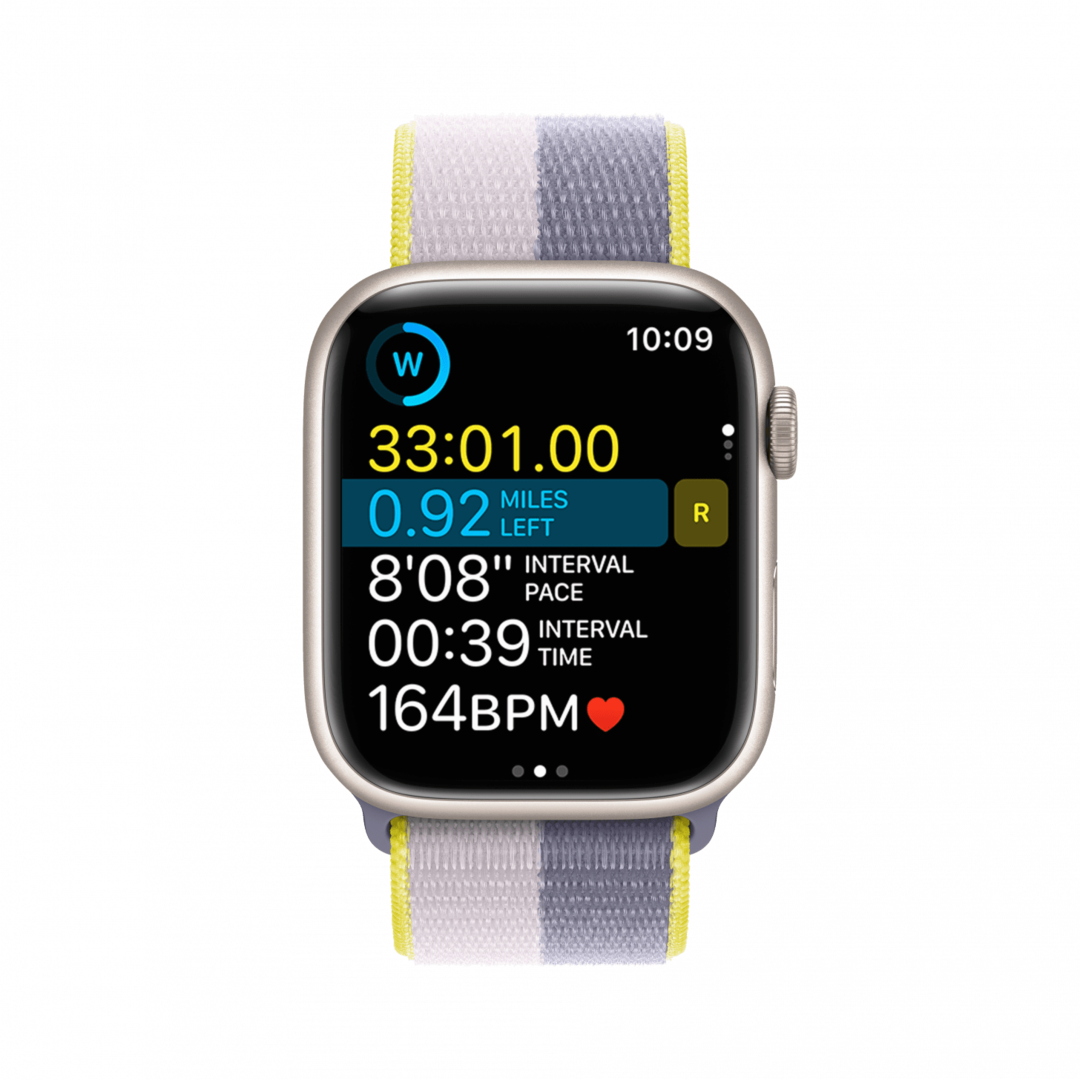 watchOS 9, l'app Workout introduce gli allenamenti personalizzati, che possono essere utilizzati per creare un allenamento strutturato che può includere intervalli di lavoro e riposo