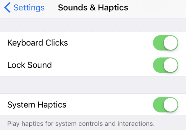 iPhone System Haptics, Огляд