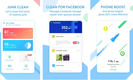 Ace Cleaner - Android İçin En İyi Temizlik Uygulaması 