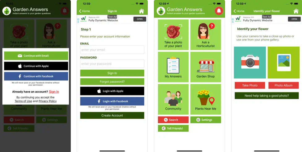 Meilleures applications de jardinage Garden Answers Plant Id