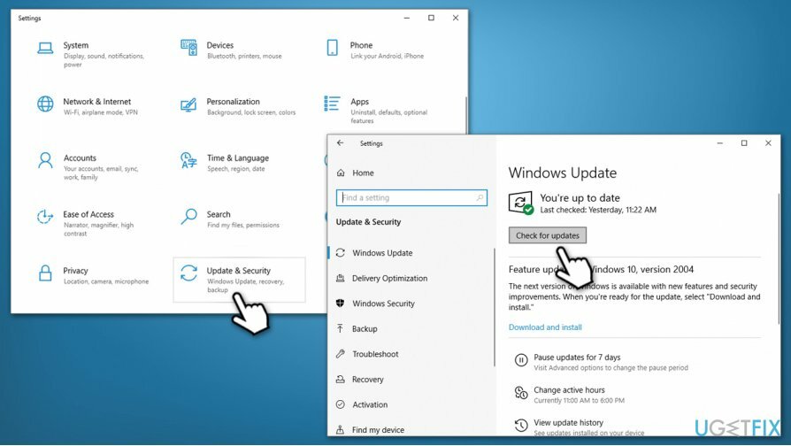 Opdater Windows til den nyeste version