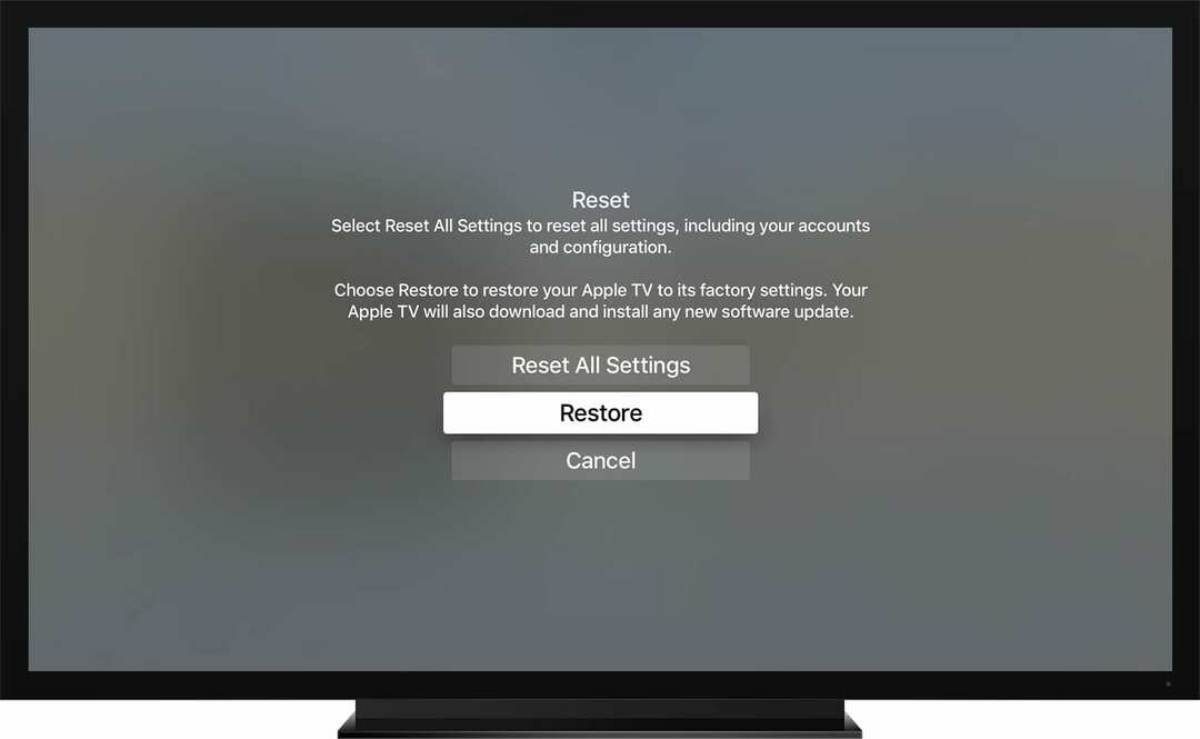 Nelze stahovat aplikace na Apple TV