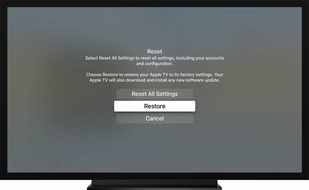 No puedo descargar aplicaciones en Apple TV