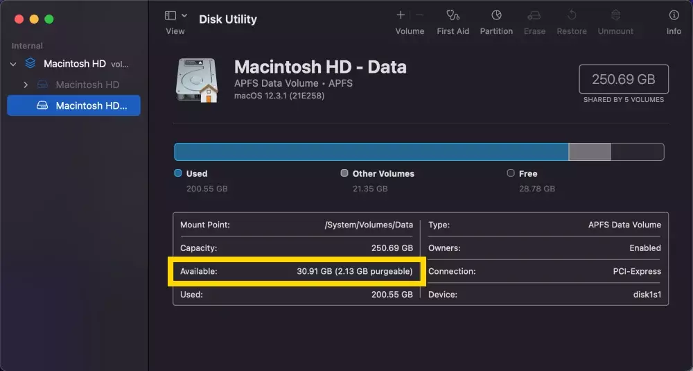 Disk Yardımcı Programı