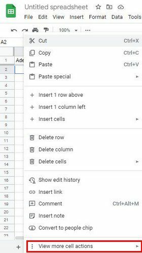 Indstillinger for Google Sheets-lås