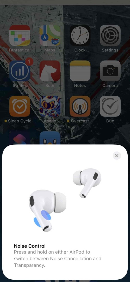 Prvič seznanite slušalke AirPods Pro 3