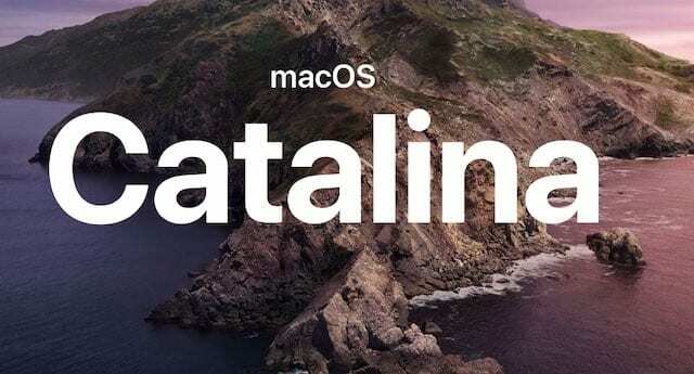 macOS Catalina 바탕화면