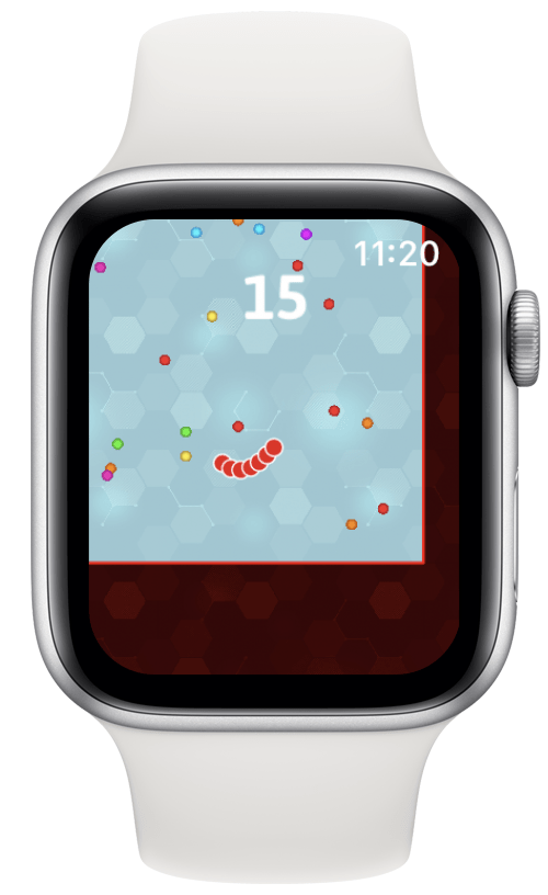 Gebruik de Digital Crown om te sturen in Apple Watch-games