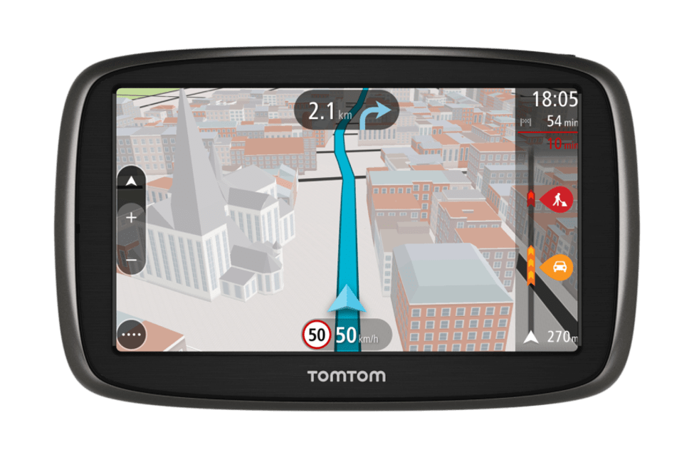 Bedste Google Map-alternativ - TomTom