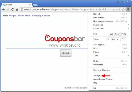 Remove-coupons-bar-chrome