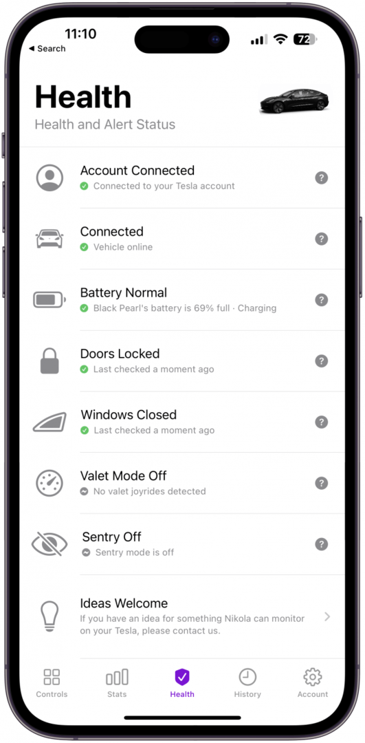 앱 개선에 도움을 주고 싶은 EV 애호가를 위한 최고의 Tesla 앱