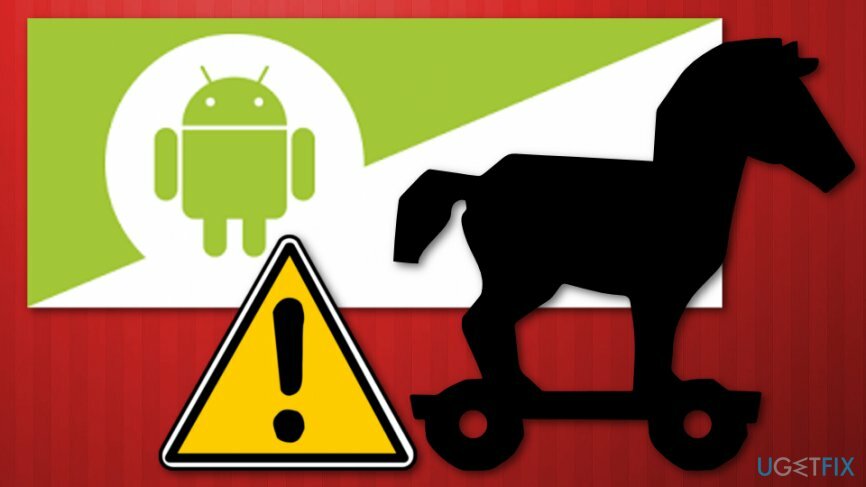 Red Alert 2.0 Android Trojas zirgs