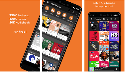 Podcast-Süchtiger - Beste Android-Podcast-App