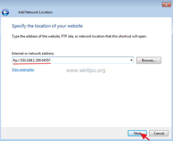 connecter accès ftp explorateur windows