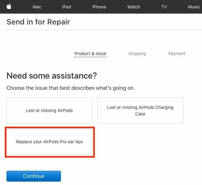 Apple AirPods Pro nadomestni ušesni nastavki