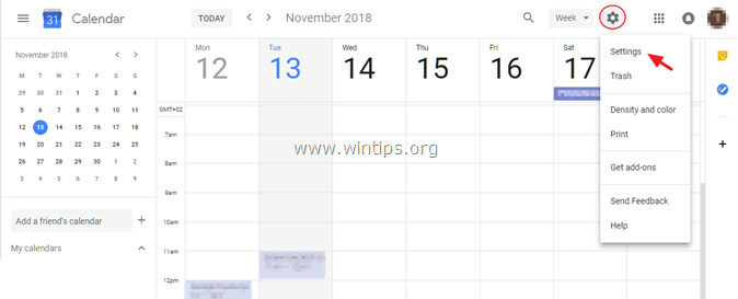 Übertragen Sie den Outlook.com-Kalender in den Google-Kalender