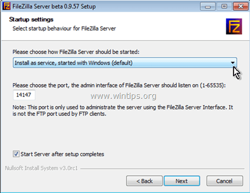 configurar servidor ftp