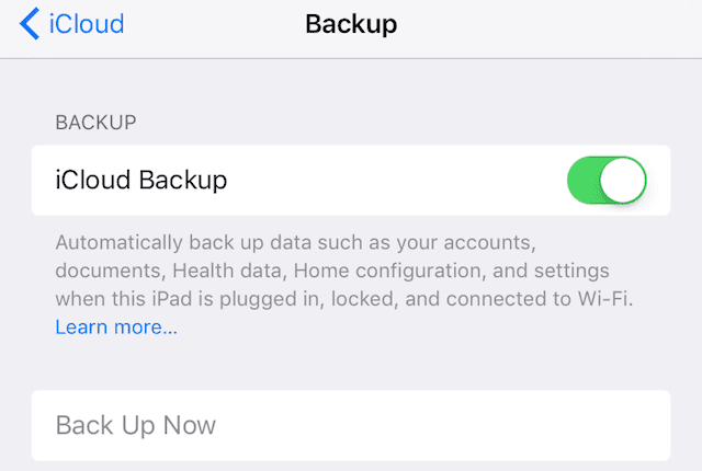 วิธีคืนค่าจากข้อมูลสำรอง iCloud