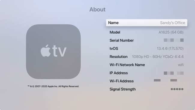 เกี่ยวกับ Apple TV-AppleTV