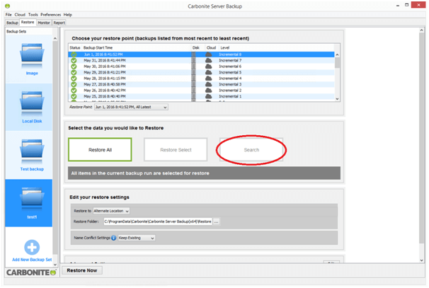 Carbonite - Meilleure application de clonage de disque pour Mac en 2020