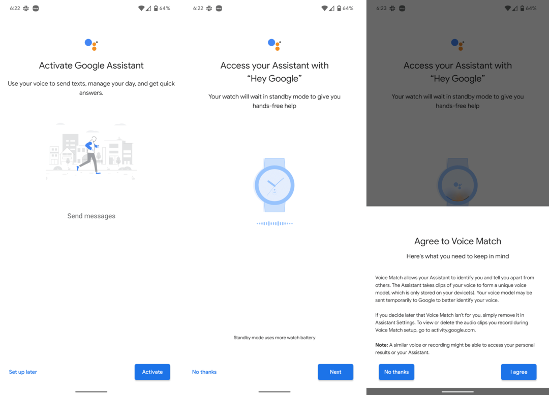 Google'i assistendi installimine seadmesse Galaxy Watch 4 – seadistamine – 2