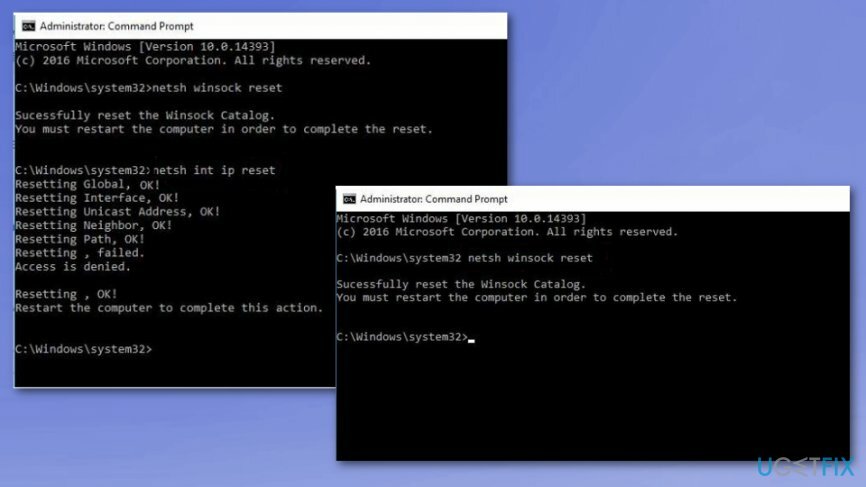 Command Prompt dengan hak administratif