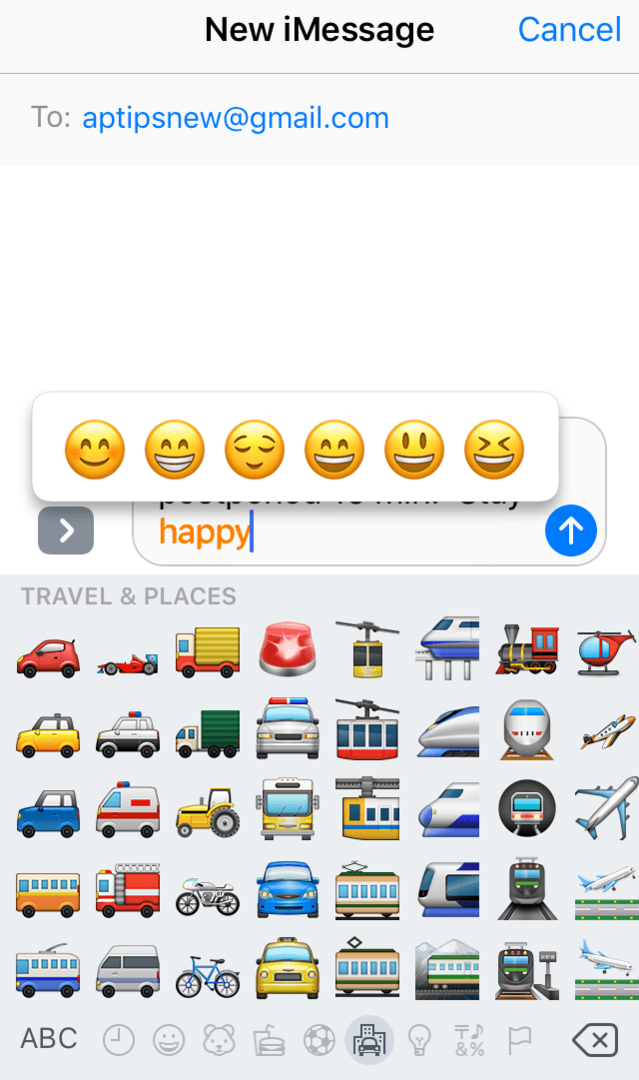 Forudsigelig tekst på iPhone, Emoji virker ikke, Sådan rettes