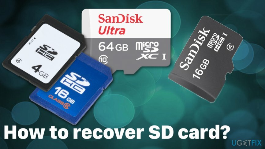 SD kart nasıl kurtarılır