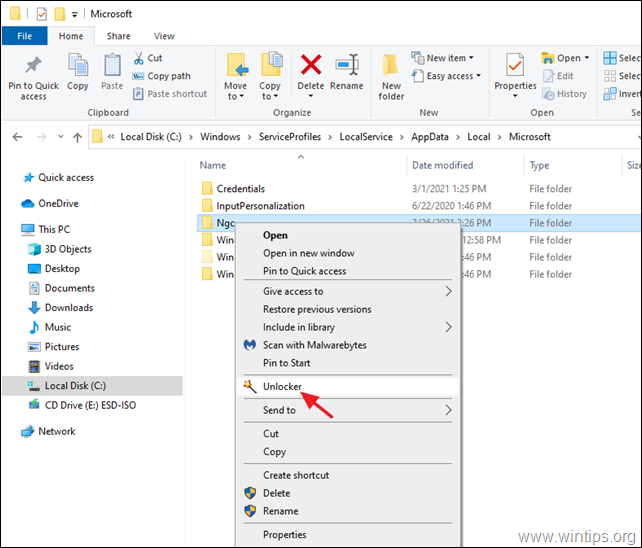 Impossibile aggiungere Modifica PIN Windows 10