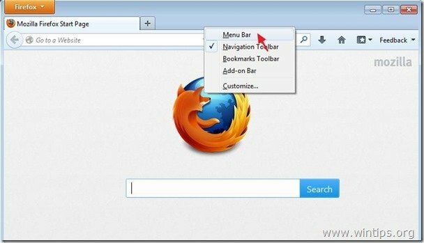 Firefox-Menü