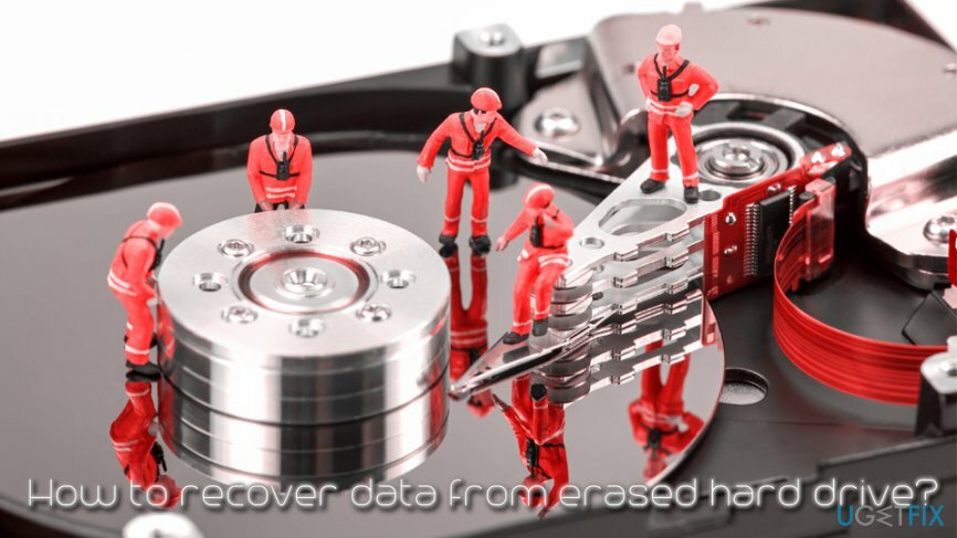 지워진 하드 드라이브에서 데이터를 복구하는 방법