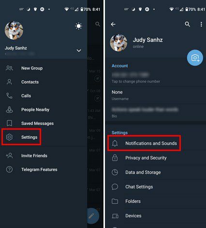 Suara Notifikasi Telegram