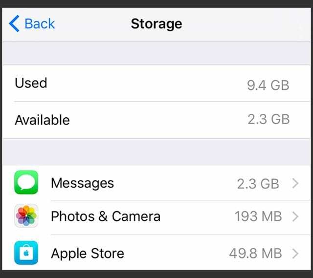 כיצד למחוק מסמכים ונתונים של הודעות iPhone עם iOS11