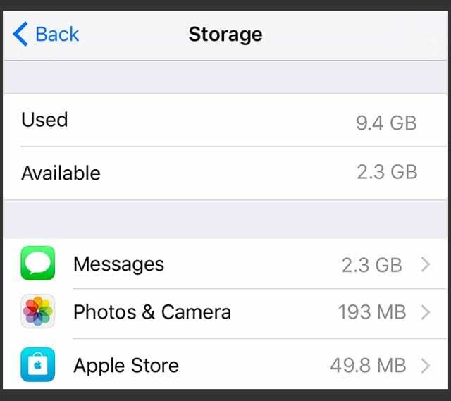 Cómo eliminar documentos y datos de mensajes de iPhone con iOS11