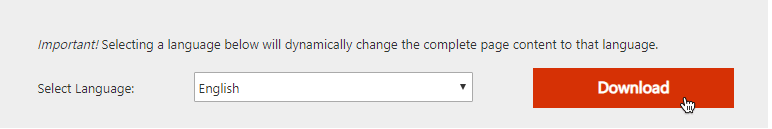 page de téléchargement de Microsoft Visual C++ Redistributable