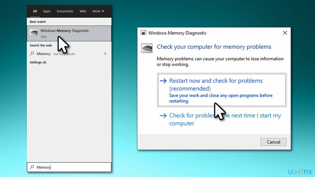 Проверить RAM (память)